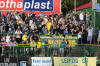Der LOK-Fanblock feiert.