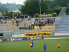 Der kleine Block gegen�ber mit Gera-Fans