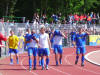 Freudentr�nen beim siegreichen Team