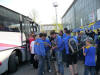 Gro�er Andrang an Rosi's Fanbus