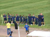 Die Kids um Coach Dirk H�nisch werden geehrt