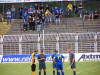Ansto� vor einer Handvoll Fans, der "Rest" der gut 2000 war gegen�ber...