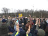 Der Mob ist kurz vor dem Ziel