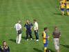 Im Kreuzverh�r der Presse: Trainer J�rg Seydler