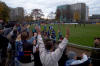 Riesenjubel zum Schlu�pfiff - 2:0 gewonnen!