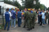 Disput mit den Cops nach dem Spiel