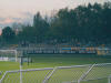 Legend�res Fanbanner heute in die Kurve verbannt