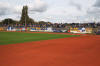 Blick auf die gut gef�llte G�steblockgerade