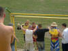 Erste Spielauswertung zwischen Fans und Spieler Sch�ne und Renn