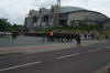 Cops interessieren sich f�r das Banner