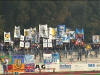 Auch ausw�rts mit Doppelhalter-Parade
