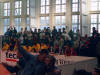 Braunschweig-Crew an der Bande