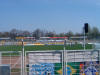 Spruchband der Ultras zum Thema "Keine Fusion!"