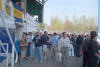 Wieder gro�er Andrang vorm Inferno-Stand