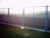 Hinterm Zaun ist Niemandsland