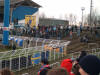Zweite Fankurve an der Trib�ne
