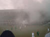 Das Spielfeld verschwindet im Nebel
