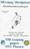 Tolles Stadionheft der Wurzner Fans - f�r nur 0,50 �
