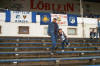 ... vor der Trib�ne...