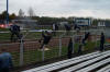 st�rmische Begr��ung durch die Lok-Fans