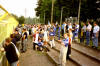 'Ne Menge Publikum im G�steblock