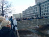 Am Kundgebungsort Parthenstra�e unweit des Zoos