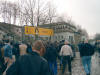 Vor dem Aufgang zum G�steblock D